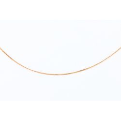 ZŁOTO 375 ŁAŃCUSZEK PANCERKA 45,5 CM