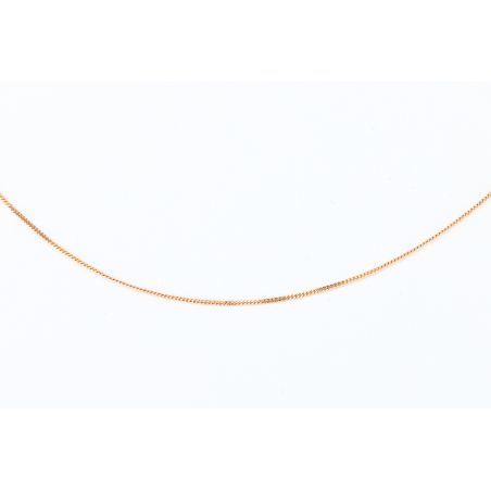 ZŁOTO 375 ŁAŃCUSZEK PANCERKA 45,5 CM
