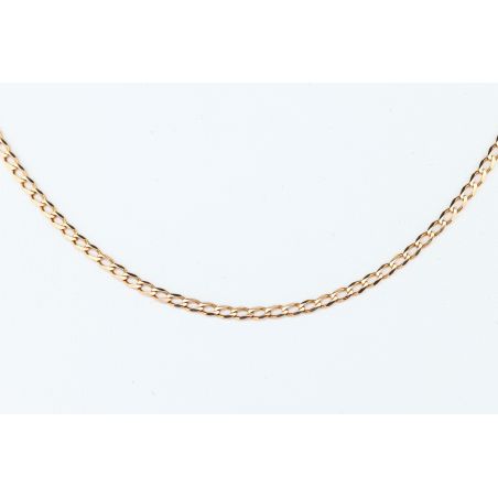 ZŁOTO 375 ŁAŃCUSZEK PANCERKA 47 CM