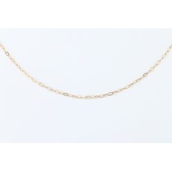 ZŁOTO 375 ŁAŃCUSZEK ANKIER 45,5 CM