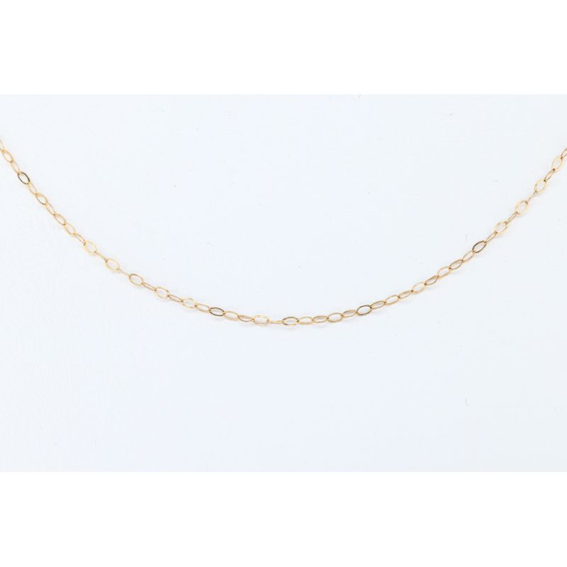 ZŁOTO 375 ŁAŃCUSZEK ANKIER 45,5 CM