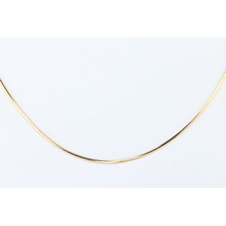 ZŁOTO 375 ŁAŃCUSZEK LINKA 40 CM