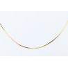 ZŁOTO 375 ŁAŃCUSZEK LINKA 40 CM