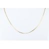 ZŁOTO 375 ŁAŃCUSZEK LINKA 40 CM