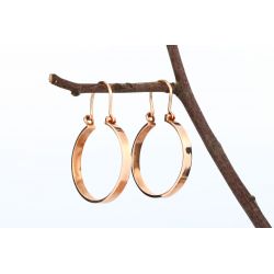 ZŁOTO 585 KOLCZYKI KOŁA