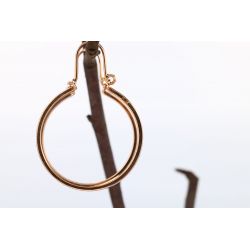 ZŁOTO 585 KOLCZYKI KOŁA