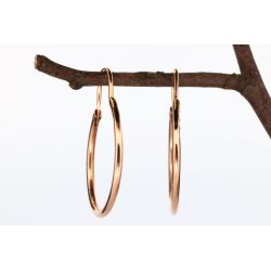 ZŁOTO 585 KOLCZYKI KOŁA