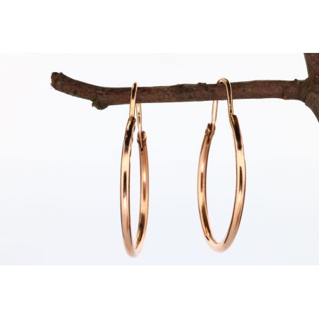 ZŁOTO 585 KOLCZYKI KOŁA