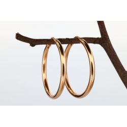 ZŁOTO 583 KOLCZYKI KOŁA