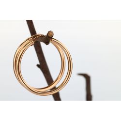 ZŁOTO 583 KOLCZYKI KOŁA