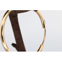 ZŁOTO 585 KOLCZYKI KOŁA