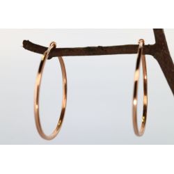 ZŁOTO 585 KOLCZYKI KOŁA