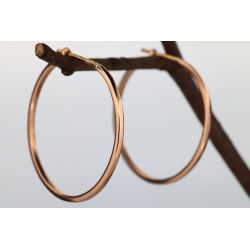 ZŁOTO 585 KOLCZYKI KOŁA