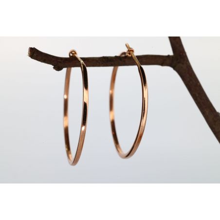 ZŁOTO 585 KOLCZYKI KOŁA