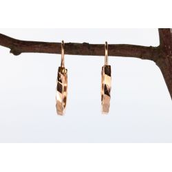 ZŁOTO 585 KOLCZYKI KOŁA