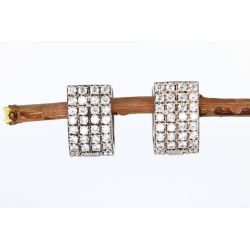 CYRKONIE ZŁOTO 585 KOLCZYKI