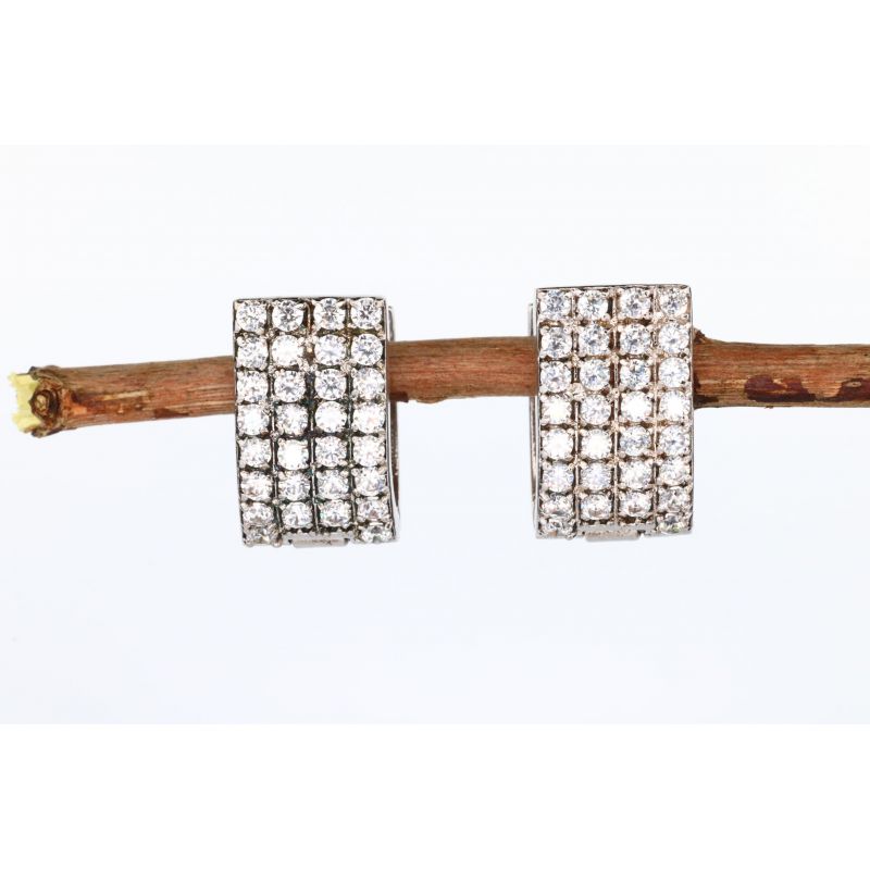 CYRKONIE ZŁOTO 585 KOLCZYKI