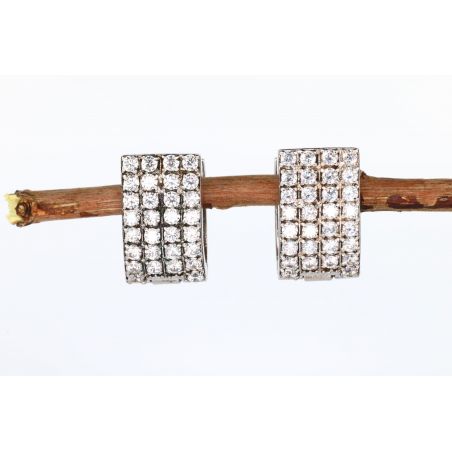 CYRKONIE ZŁOTO 585 KOLCZYKI