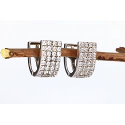 CYRKONIE ZŁOTO 585 KOLCZYKI