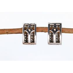 CYRKONIE ZŁOTO 585 KOLCZYKI