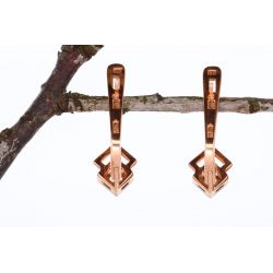 CYRKONIE ZŁOTO 583 KOLCZYKI