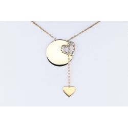 CELEBRTYKA ZŁOTO 585 NASZYJNIK