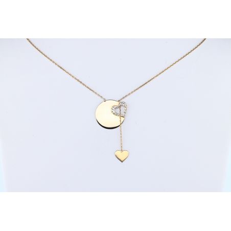 CELEBRTYKA ZŁOTO 585 NASZYJNIK