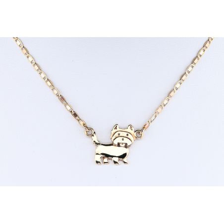 PIESEK ZŁOTO 585 NASZYJNIK