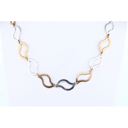 ZŁOTO 375 NASZYJNIK ŁAŃCUSZEK