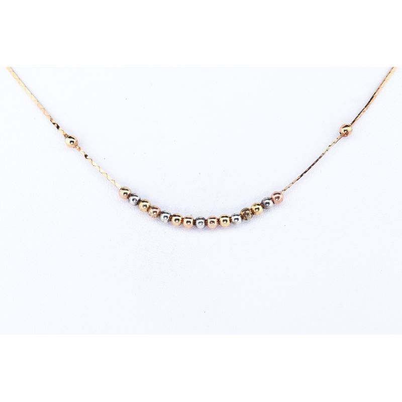 ZŁOTO 375 NASZYJNIK ŁAŃCUSZEK