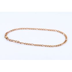 ZŁOTO 585 BRANSOLETKA FIGARO