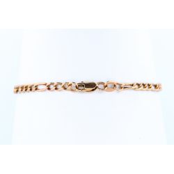 ZŁOTO 585 BRANSOLETKA FIGARO