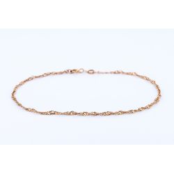 ZŁOTO 585 BRANSOLETKA SINGAPUR