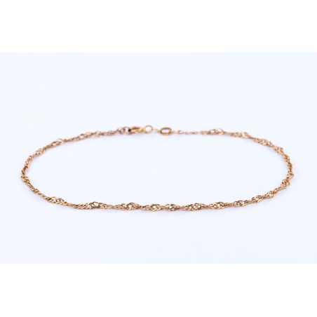 ZŁOTO 585 BRANSOLETKA SINGAPUR