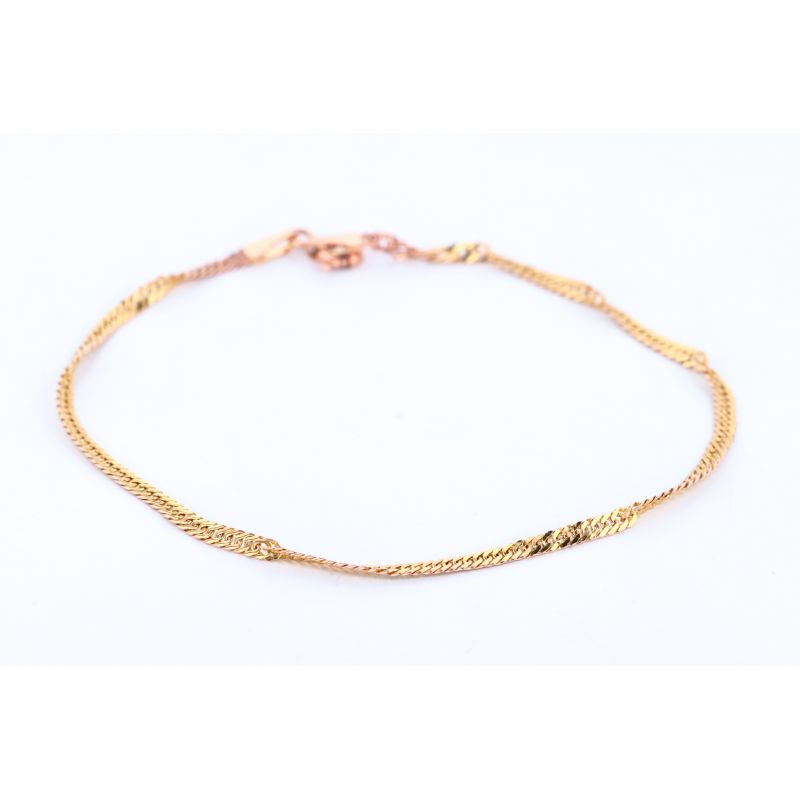 ZŁOTO 585 BRANSOLETKA SINGAPUR