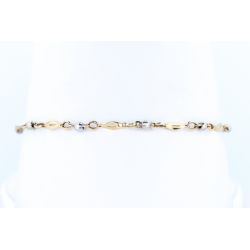 ZŁOTO 585 BRANSOLETKA NA NOGĘ