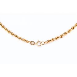 ZŁOTO 375 ŁAŃCUSZEK CORDEL 47,5 CM