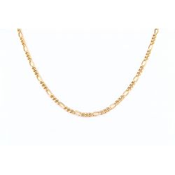 ZŁOTO 375 ŁAŃCUSZEK FIGARO 60 CM