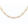 ZŁOTO 375 ŁAŃCUSZEK FIGARO 60 CM