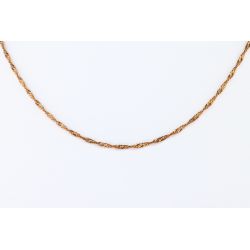 ZŁOTO 375 ŁAŃCUSZEK SINGAPUR 41,5 CM