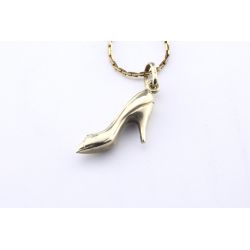 PANTOFELEK ZŁOTO 375 ZAWIESZKA WISIOREK