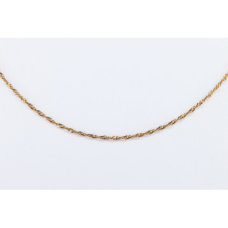 ZŁOTO 585 ŁAŃCUSZEK SINGAPUR 48,5 CM