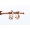 DIAMENTY 0,22 CT ZŁOTO 375 KOLCZYKI