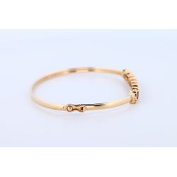 GRANATY 1,89 CT ZŁOTO 585 BRANSOLETKA