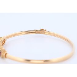 GRANATY 1,89 CT ZŁOTO 585 BRANSOLETKA