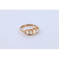 OPAL 0,37 CT ZŁOTO 750 PIERŚCIONEK ROZMIAR 14