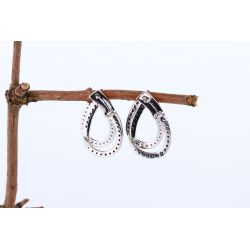 DIAMENTY 0,10 CT ZŁOTO 417 KOLCZYKI
