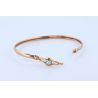 TOPAZ 0,49 CT ZŁOTO 375 BRANSOLETKA