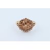 BROWN DIAMENTY 1,30 CT ZŁOTO 375 PIERŚCIONEK ROZMIAR 22