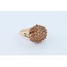 BROWN DIAMENTY 1,30 CT ZŁOTO 375 PIERŚCIONEK ROZMIAR 22